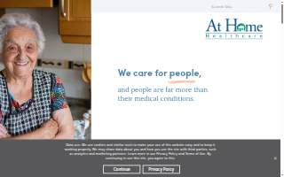 At Home Healthcare of Colorado Springs website