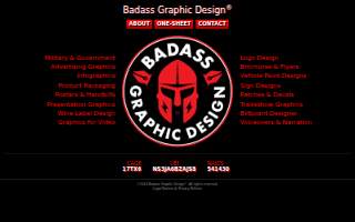 Badass Graphic Design® website