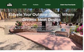 Black Forest Landscaping Inc. website