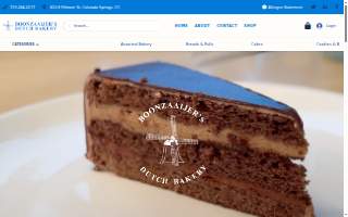 Boonzaaijer's Dutch Bakery website