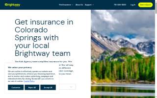 Brightway Insurance, The Kolk Agency website