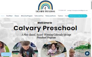 Calvary Preschool website