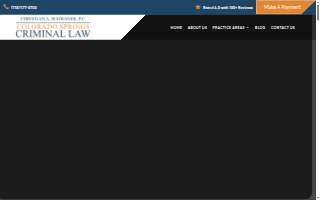Christian A. Schwaner, P.C. - DUI and Criminal Defense Attorney website