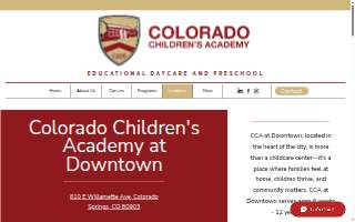 Colorado Children's Academy of Downtown Colorado Springs website