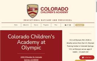 Colorado Children's Academy website