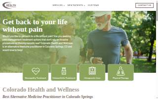 Colorado Health & Wellness website