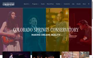 Colorado Springs Conservatory website
