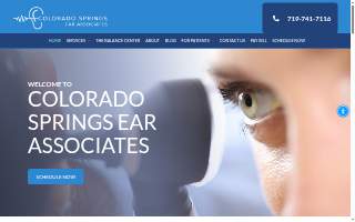 Colorado Springs Ear Associates website