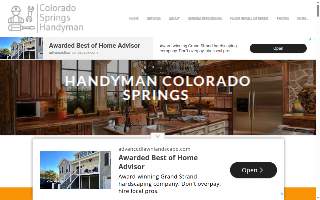 Colorado Springs Handyman website