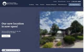 Colorado Springs Oral and Facial Surgery - Central website