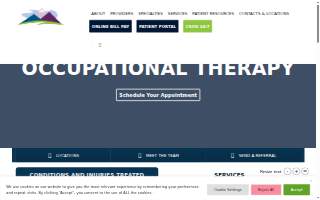 Colorado Springs Orthopaedic Group - Physical Therapy (North) website