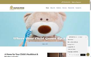 Colorado Springs Pediatric Dentistry North website
