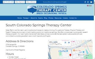 Colorado Springs Therapy Center South website