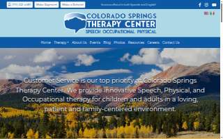 Colorado Springs Therapy Center website