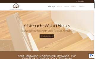 Colorado Wood Floors LLC website