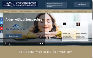 Cornerstone Physical Therapy | Dry Needling, TMJ Disorder Treatment, Headache Physical Therapy website