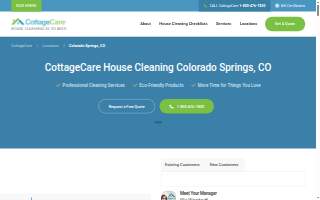 CottageCare Colorado Springs website