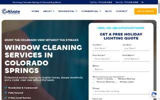 Cultivate House Detailing website