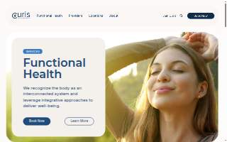 Curis Functional Health website