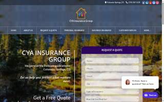 CYA Insurance Group website