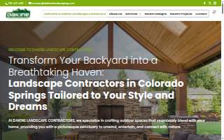 DaKine Landscape Contractors website