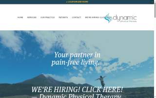 Dynamic Physical Therapy - South Colorado Springs website