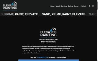 Elevated Painting website