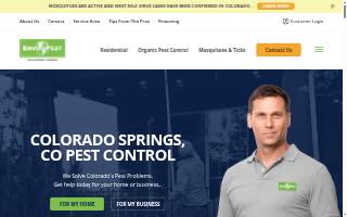 EnviroPest of Colorado Springs website