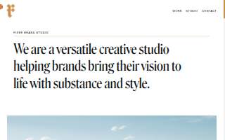 FIXER Brand Design Studio website