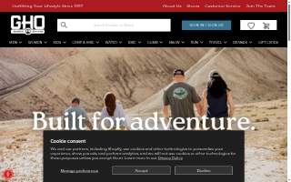 Gearonimo Sports website