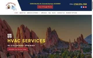 Gene's Heating and Air website