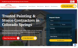 Greg Unseth Painting & Exteriors of Colorado Springs website