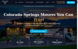 iHaul iMove Moving Company of Colorado Springs website