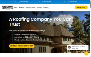 Integrity Roofing and Painting website