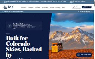 Jax Roofing Company website
