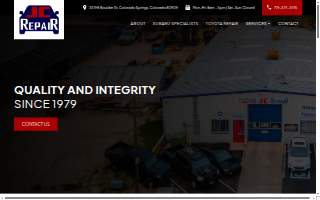JC Repair website