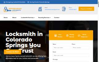 Jefferson Locksmith Colorado website