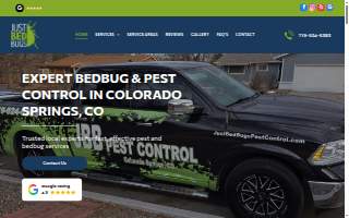 Just Bedbugs Pest Control Inc. website