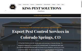 King Pest Solutions website