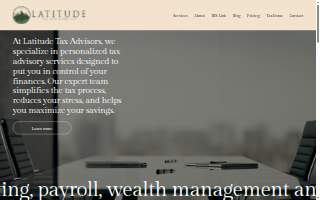 Latitude Tax Advisors, LLC website