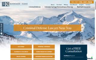 Law Office of Rodemer & Kane DUI, Domestic Violence and Criminal Defense Attorney website