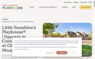 Little Sunshine's Playhouse of Colorado Springs at Cheyenne Mountain website