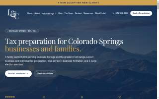 Lockhart & Company, CPAs website