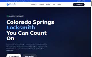 Locksmiths Of Colorado Springs website