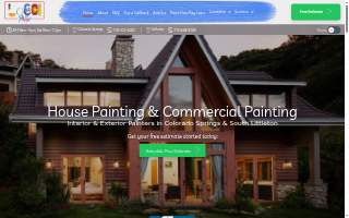 LoCOl Paint of Colorado Springs website