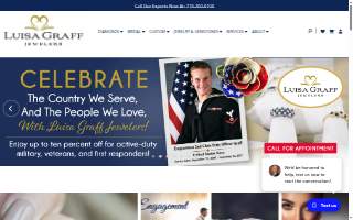 Luisa Graff Jewelers website