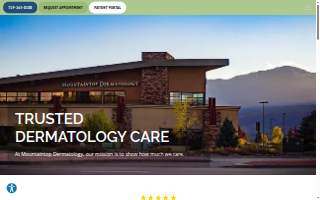 Mountaintop Dermatology - Colorado Springs website