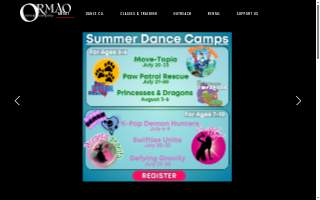 Ormao Dance Co website