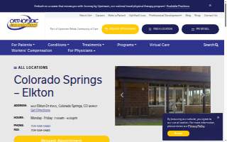 Orthopedic Rehabilitation Associates website
