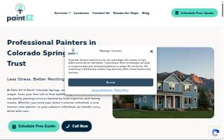 Paint EZ of North Colorado Springs website